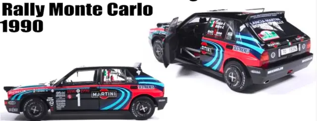 予約] ソリド 1/18 ランチア デルタ HF インテグラーレ トリビュート