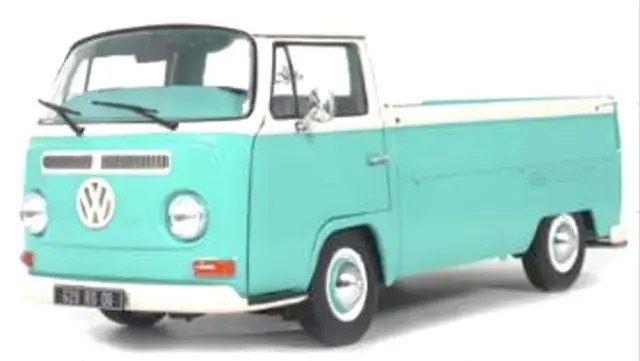 [予約] ソリド 1/18 フォルクスワーゲン T2 ピックアップ 1968 ターコイズ　S1809405