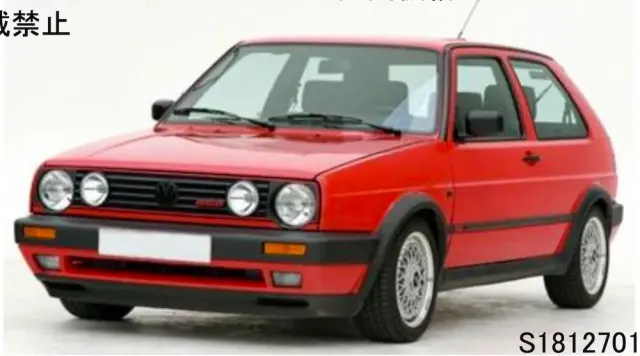 [予約]ソリド 1/18 フォルクスワーゲン ゴルフ ll GTI G60 1989 (レッド)　S1812701