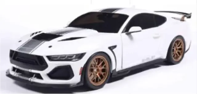 [予約] ソリド 1/18 シェルビー マスタング スーパースネーク 2025 ホワイト/シルバー　S1813806