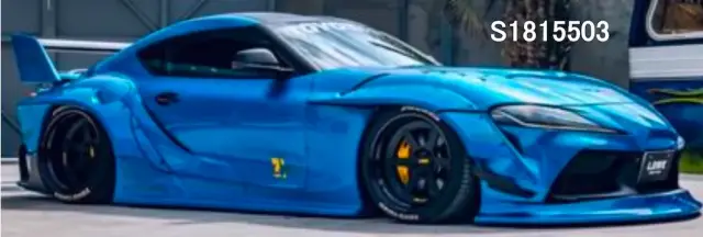 [予約]ソリド 1/18 トヨタ GR スープラ LB★WALK ボディキット 2025 (ブルー)　S1815503