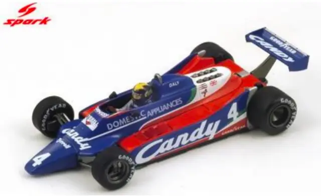 [予約] スパーク 1/43 ティレル 010 No.4 1980 イギリス GP 4位 デレック デイリー　S1884