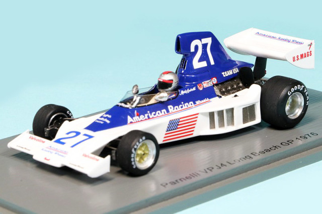 スパーク 1/43 パーネリ VPJ4B ロングビーチGP 1976 M.アンドレッティ　S1891