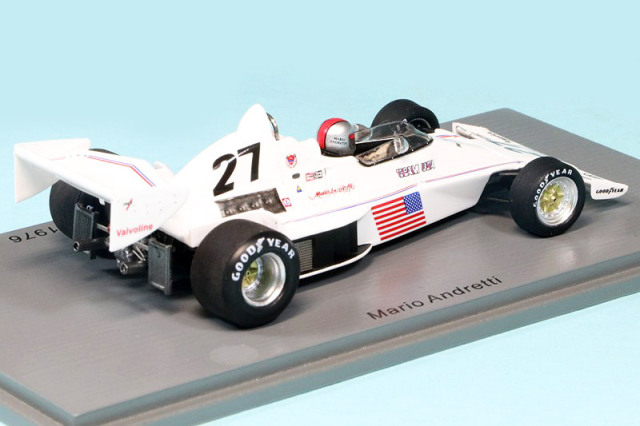 スパーク 1/43 パーネリ VPJ4B 南アフリカGP 1976 6th M.アンドレッティ S1893