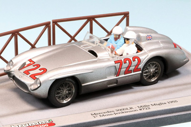 ブルム 1/43 メルセデス 300 SLR ミレミリア 1955 Winner No.722　S20-17