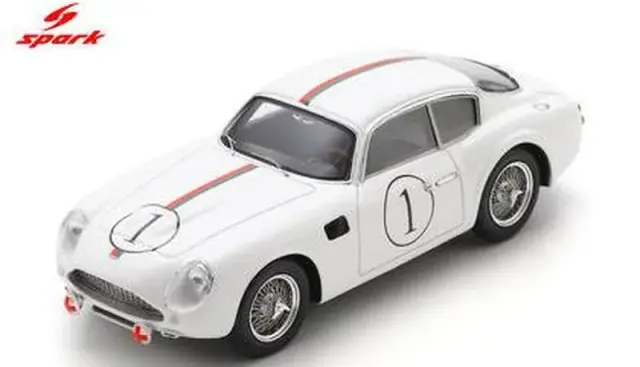 [予約] スパーク 1/43 アストンマーティン DB4 GT ザガート No.1 24H ルマン 1961 "フラン" - J. ケルゲン - J-P. コラス　S2173