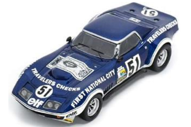 スパーク 1/43 シボレー コルベット C3 ルマン 24h 1974 18th No.51　S2432