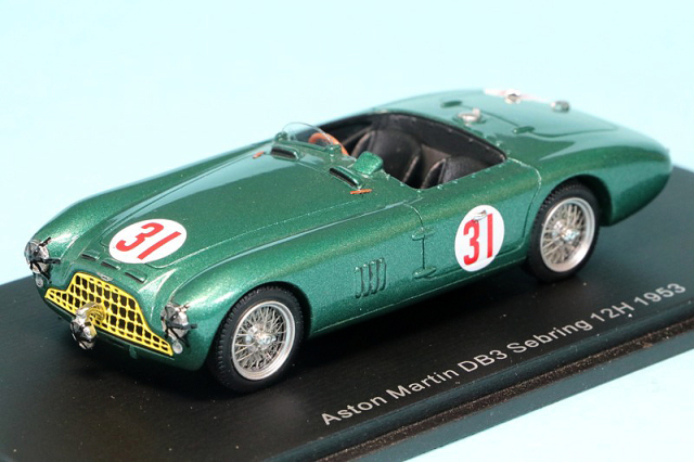 スパーク 1/43 アストン マーチン DB3 セブリング 12h 1953 No.31　S2449