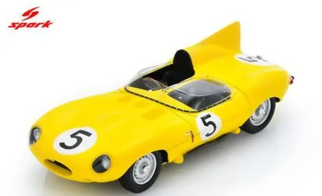 [予約] スパーク 1/43 ジャガー Dタイプ No.5 4位 24H ルマン 1956 J. スワーターズ - F. ルーセル　S2931