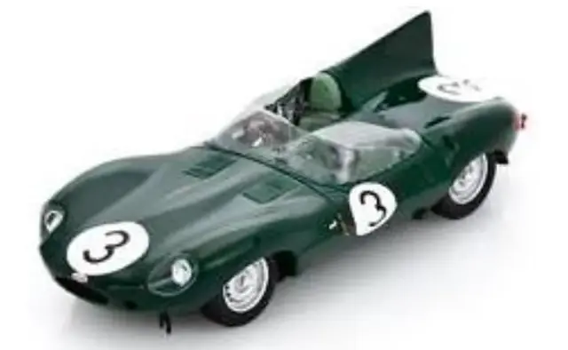 [予約] スパーク 1/43 ジャガー D-タイプ No.3 1956 ルマン J.フェアマン／K.ウォートン　S2934