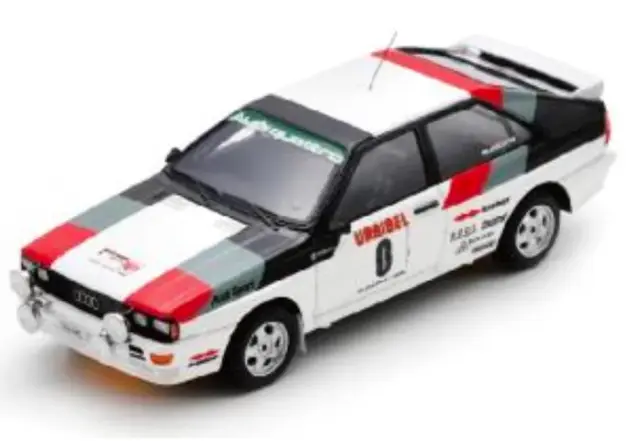 [予約] スパーク 1/43 アウディ クワトロ No.0 アウディ スポーツ ラリー ウルビベル アルガルヴェ 1980 H. ミコラ - A. ヘルツ　S3214