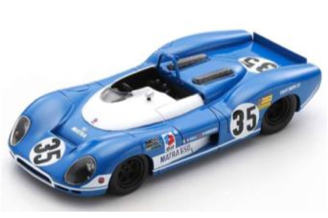 [予約] スパーク 1/43 マトラ シムカ MS 630/650 ルマン 24h 1969 No.35　S3549