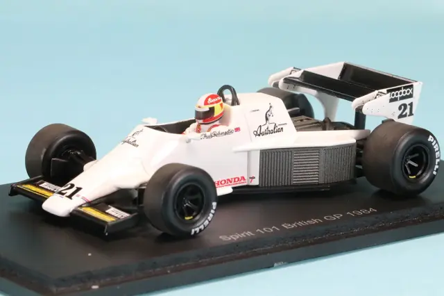 スパーク 1/43 スピリット 101 No.21 イギリスGP 1984 フーブ・ローテンガッテ S3928