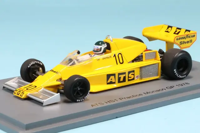 スパーク 1/43 ATS HS1 No.10 モナコGP 1978 プラクティス ジャン＝ピエール・ジャリエ　S3942