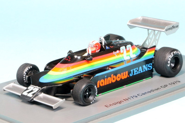 スパーク 1/43 エンサイン N179 カナダGP 1979 M.ズラー　S3949