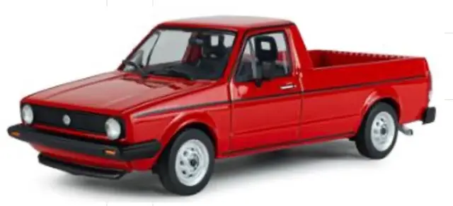 [予約] ソリド 1/43 フォルクスワーゲン キャディ Mk.1 1982 レッド　S4312305