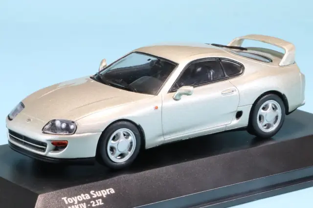 ソリド 1/43 トヨタ スープラ Mk.4 (JZA80) 2002 シルバー S4314002