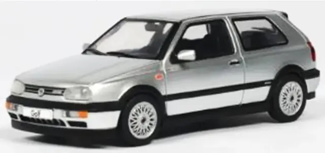 [予約] ソリド 1/43 フォルクスワーゲン ゴルフ Mk.III VR6 1994 シルバー　S4316403