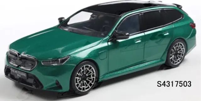[予約] ソリド 1/43 BMW M5 ツーリング 2024 グリーン　S4317503