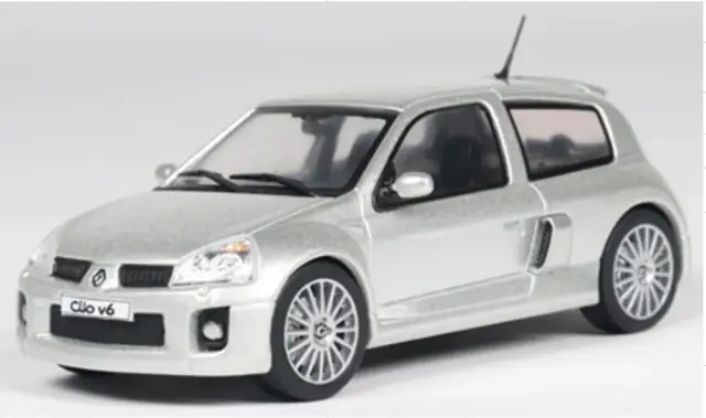 [予約] ソリド 1/43 ルノー クリオ V6 フェーズ2 2004 シルバー　S4318103