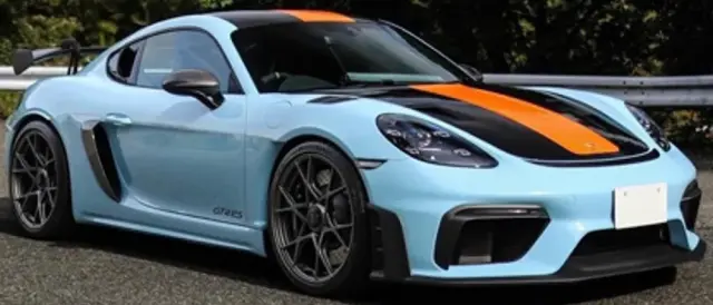 [予約] ソリド 1/43 ポルシェ 718 ケイマン GT4 RS  2024 ガルフブルー　S4318802