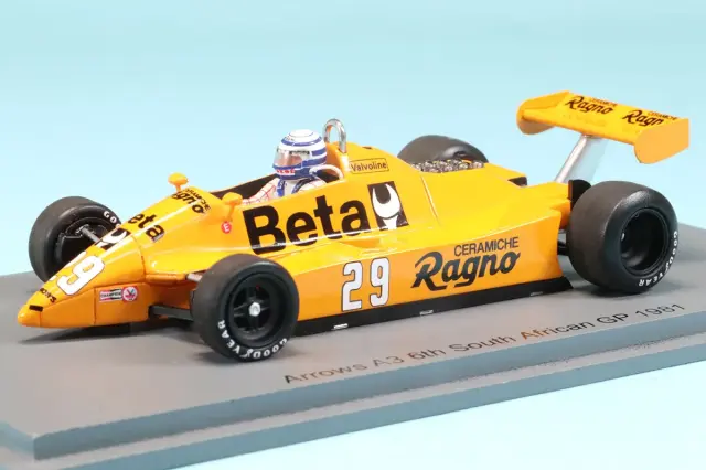 スパーク 1/43 アロウズ A3 No.29 6位 1981 南アフリカGP リカルド・パトレーゼ S4327