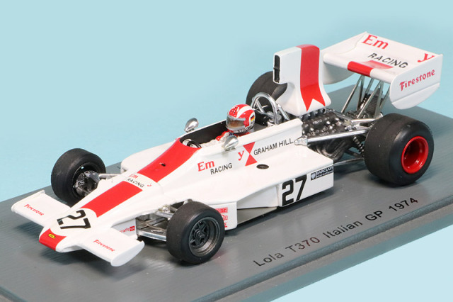 スパーク 1/43 ローラ T370 イタリアGP 1974 R.シュトレメン　S4354