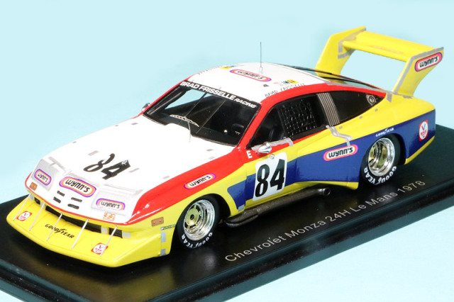 スパーク 1/43 シボレー モンツァ ルマン 24h 1978 No.84　S4384