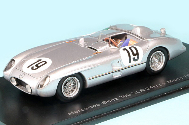 スパーク 1/43 メルセデス ベンツ 300 SLR ルマン 24h 1955 No.19　S4733