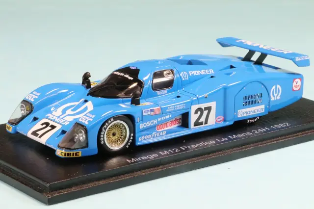 スパーク 1/43 ミラージュ M12 ルマン 1982 No.27 プラクッティス　 S9475