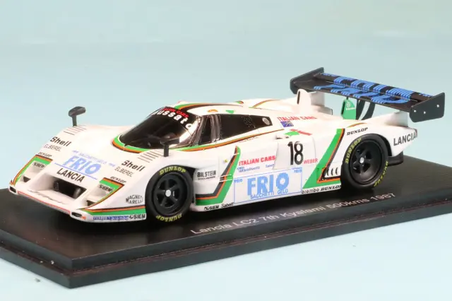 スパーク 1/43 ランチア LC2 No.18 キャラミ500km 1987 7位 F.コンラッド / J-P.フレイ S5217