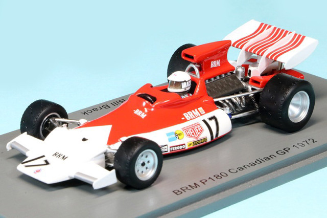 スパーク 1/43 BRM P180 カナダGP 1972 B.ブラック　S5286