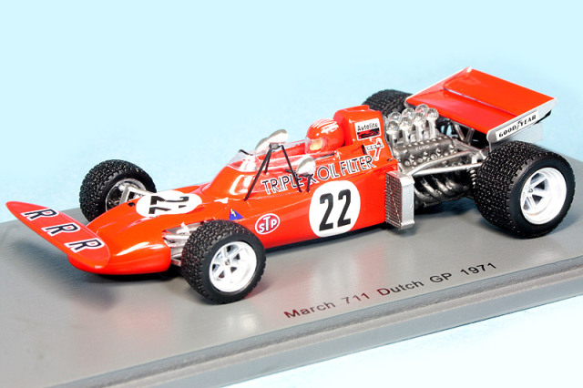 スパーク 1/43 マーチ 711 オランダGP 1971 S.バーバー　S5361