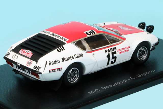 スパーク 1/43 アルピーヌ A310 モンテカルロラリー 1976 No.15 S5470