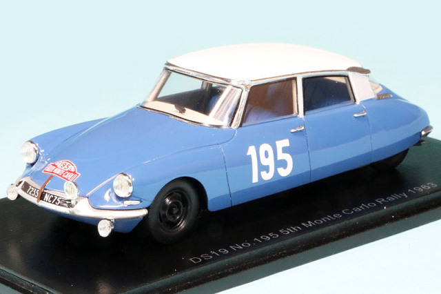 スパーク 1/43 シトロエン DS19 モンテカルロラリー 1963 5th No.195　S5533