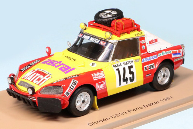 スパーク 1/43 シトロエン DS23 パリダカ 1981 No.145　S5538