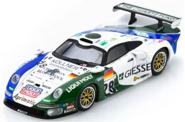 [予約] スパーク 1/43 ポルシェ 911 GT1 No.28 コンラッド・モータースポーツ ルマン 1997 F.コンラッド / R.ニーン / M.バルディ S5605