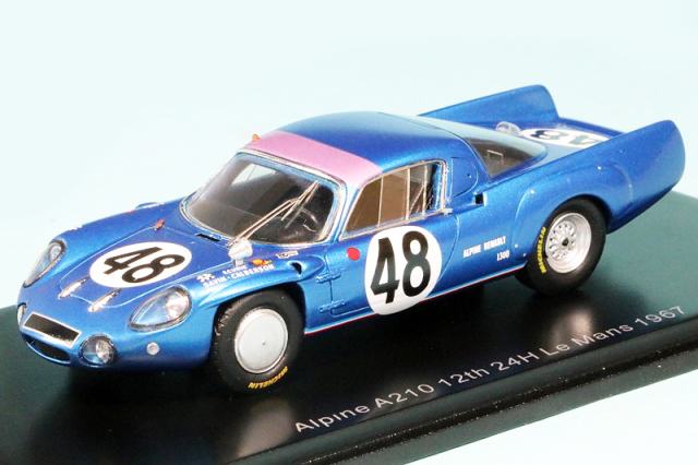 スパーク 1/43 アルピーヌ A210 ルマン 24h 1967 12th No.48　S5689