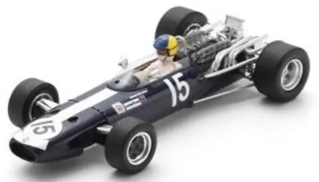 [予約] スパーク 1/43 BRM P261 V12 No.15 ゴールドカップ 1968 6th デビッド・ホブス　S5698