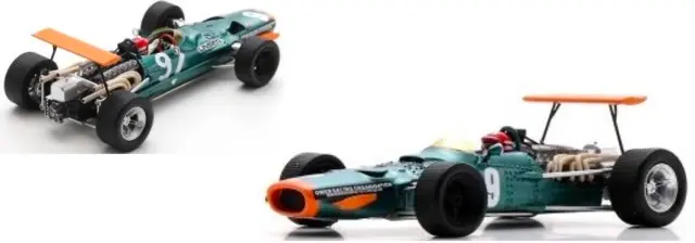 絶版　1/43 BRM P138 1969 スペインGP5位 J.サーティース 絶版1/43 BRM P138 1969 スペインGP5位 J.サーティース