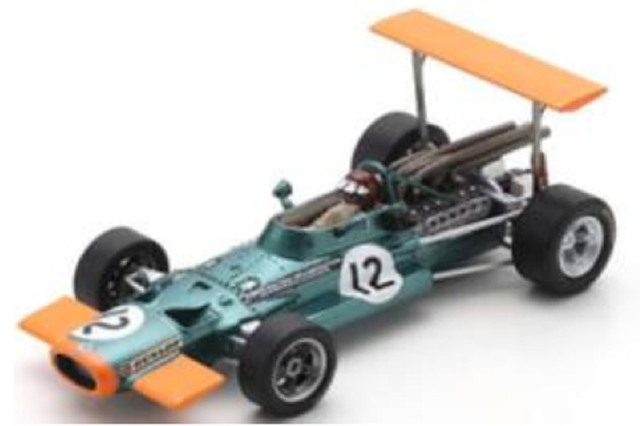 絶版　1/43 BRM P138 1969 スペインGP5位 J.サーティース 絶版 1/43 BRM P138 1969 スペインGP5位 J.サーティース