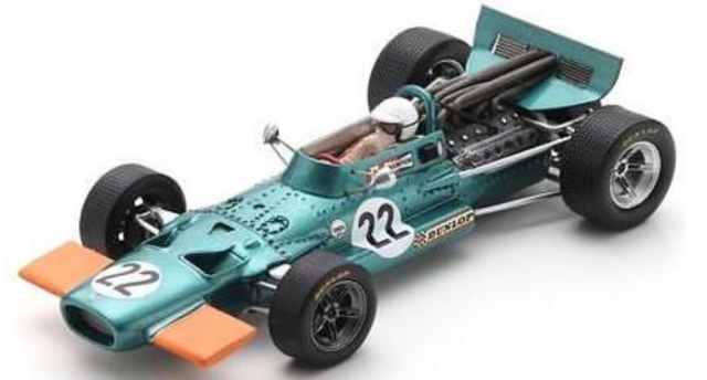 [予約] スパーク 1/43 BRM P138 アメリカGP 1969 G.イートン　S5708