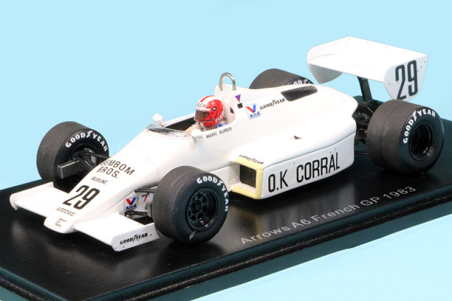 スパーク 1/43 アロウズ A6 フランスGP 1983 M.スレール　S5781