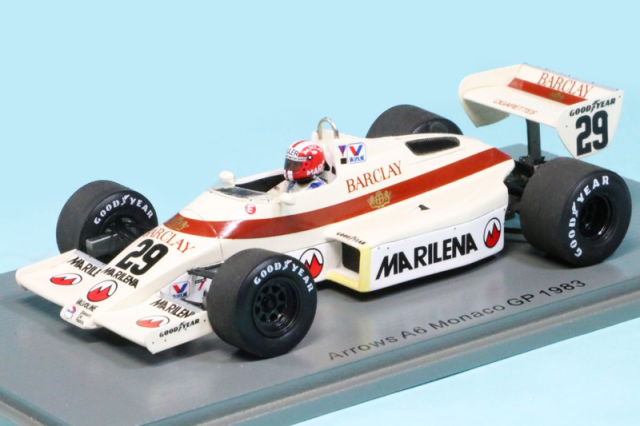 スパーク 1/43 アロウズ A6 モナコGP 1983 M.ズラー　S5784