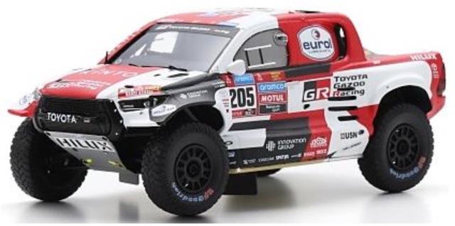 予約] タイニー×スパーキー 1/64 トヨタ ハイラックス ダカール