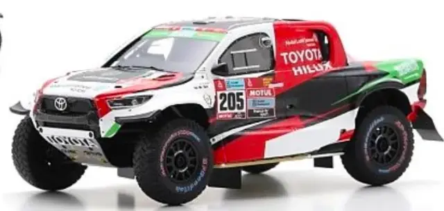 予約] スパーク 1/43 トヨタ ハイラックス ダカールラリー 2022