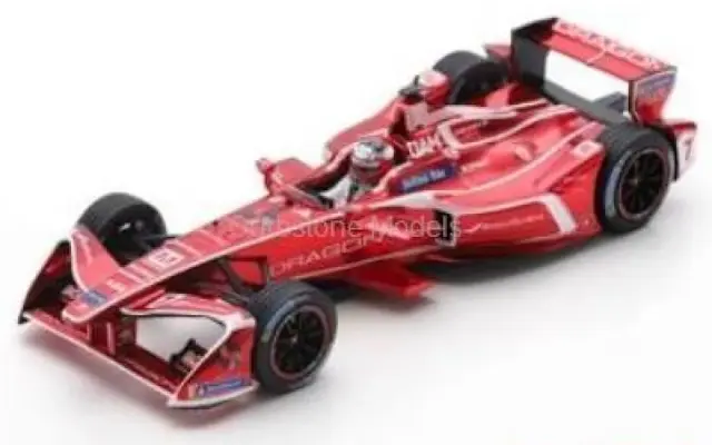 スパーク 1/43 ドラゴンレーシング 3位 チューリッヒ ePrix フォーミュラEシーズン4 2017-2018 ジェローム・ダンブロージオ No.7　S5947