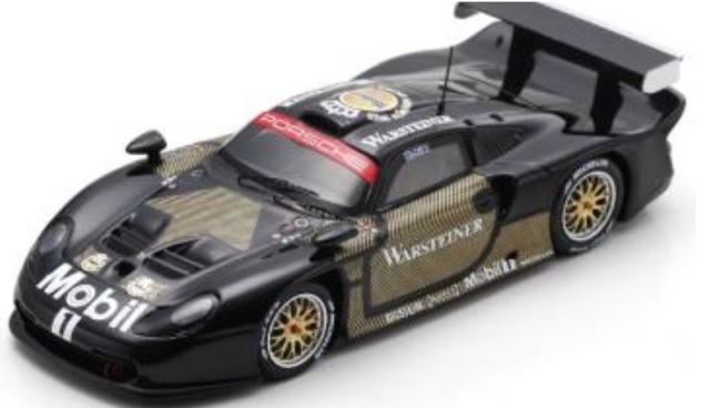 スパーク 1/43 ポルシェ 911 GT1 1997 ストリート シルバー S5994