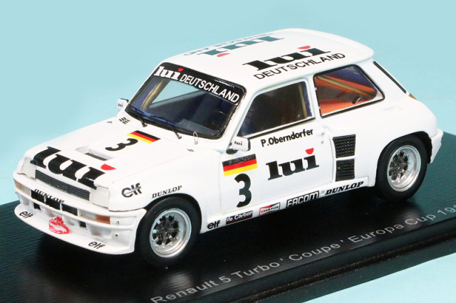 スパーク 1/43 ルノー 5 ターボ ユーロカップ 1981 No.3　S6021