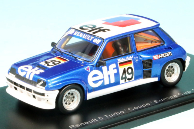 スパーク 1/43 ルノー 5 ターボ ユーロカップ 1981 No.49　S6022